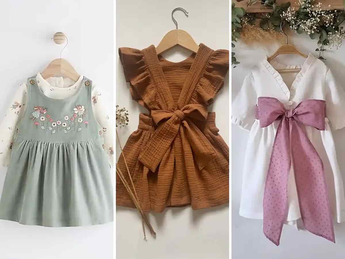 خرید پیراهن کوتاه دخترانه + فروش عمده